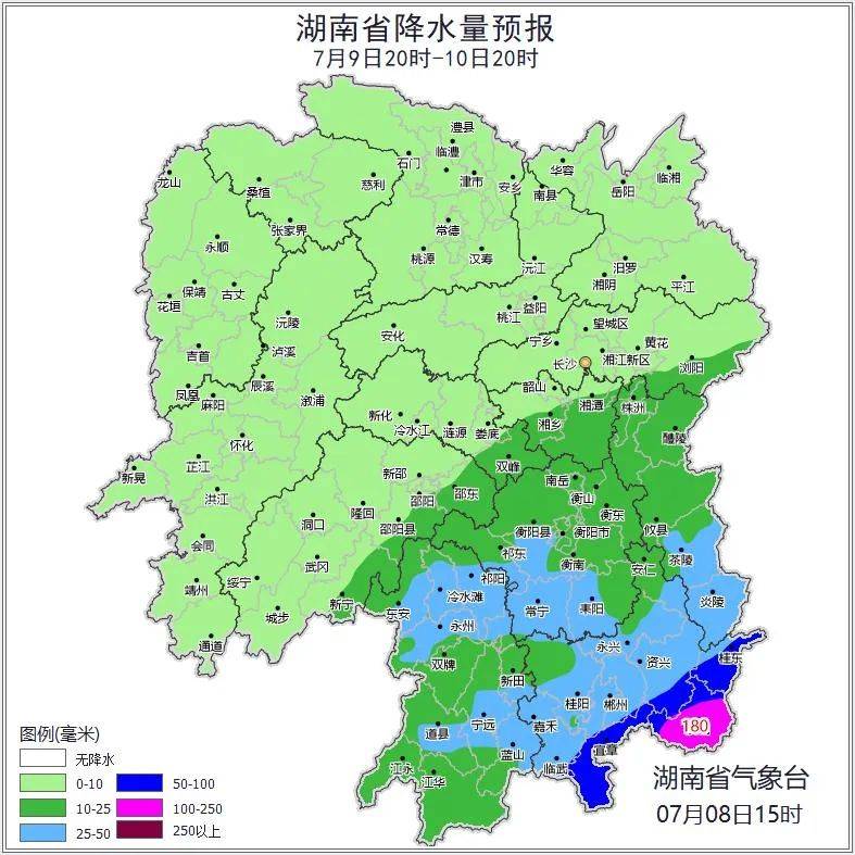 湖南气象发布：大暴雨！10级雷暴大风！台风“丹娜丝”路径奇特，今晚影响湖南