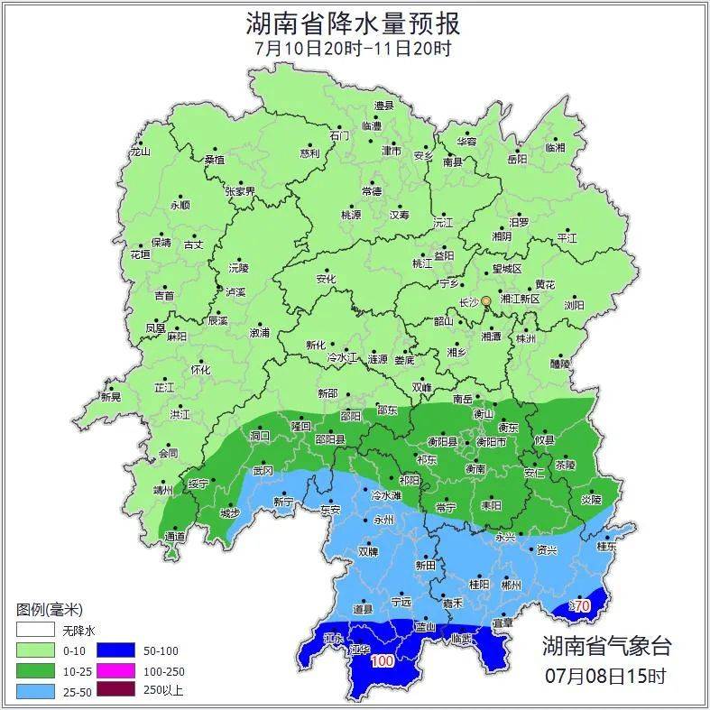 湖南气象发布：大暴雨！10级雷暴大风！台风“丹娜丝”路径奇特，今晚影响湖南