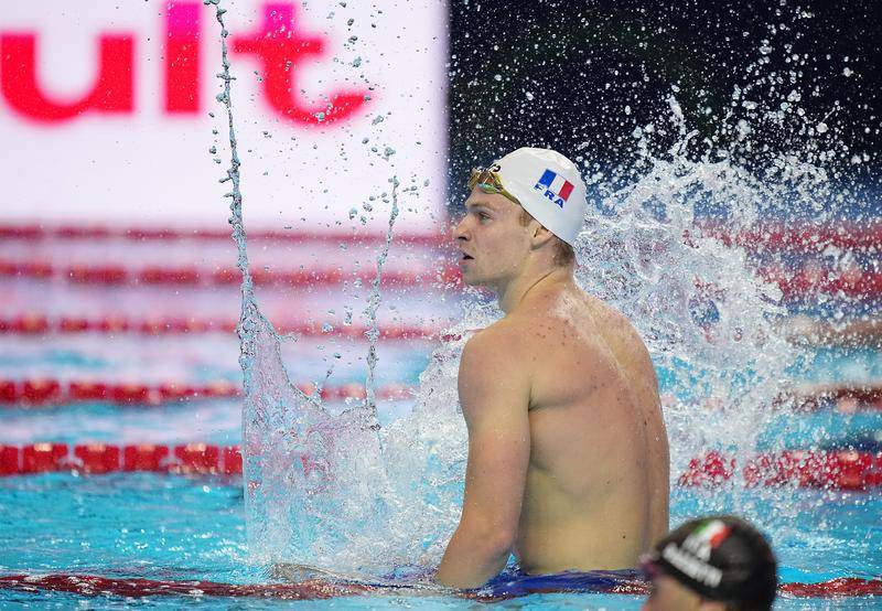 游泳世锦赛-中国队收获2银1铜 法国选手马尔尚破世界纪录