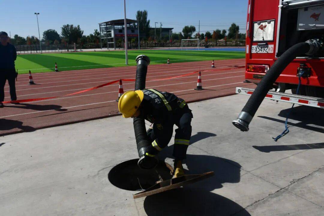 练兵强技能 比武展风采||高沙窝站荣获政府专职站比武第一