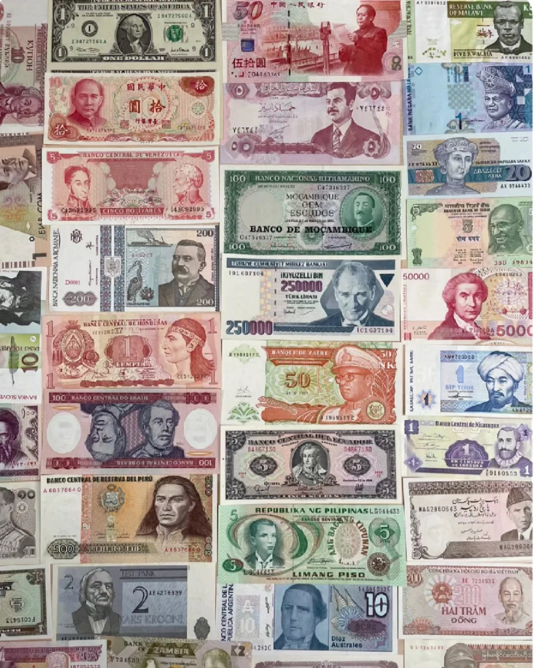 各国货币名称及符号(各国货币名称及符号图片)